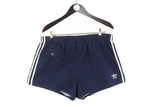 Vintage Adidas Shorts Large cotton Erima 80s retro sport athletic classic shorts