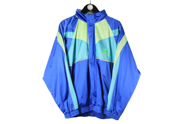 Vintage Adidas Torsion Tracksuit Medium / Large blue 90s retro sport style jacket and track pants