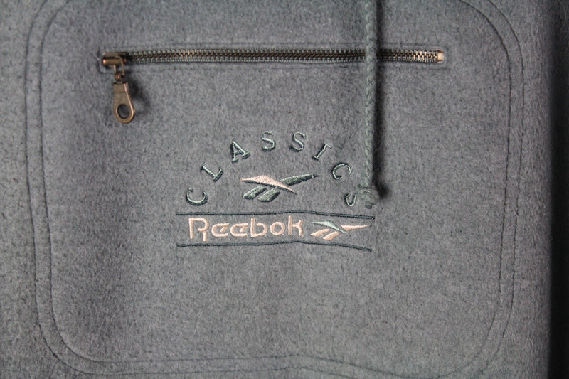 Vintage Reebok Fleece 1/4 Zip Small