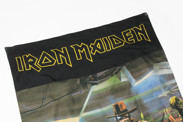 Vintage 1986 Iron Maiden Stranger In a Strange Land Flag