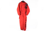 Vintage Ski Suit Large red non brand 90's style jumpsuit