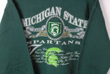 Vintage Michigan State Spartans Nutmeg Sweatshirt Medium / Large