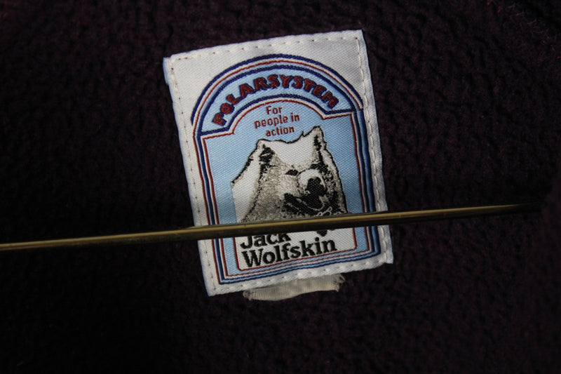 Vintage Jack Wolfskin Fleece Half Zip Medium