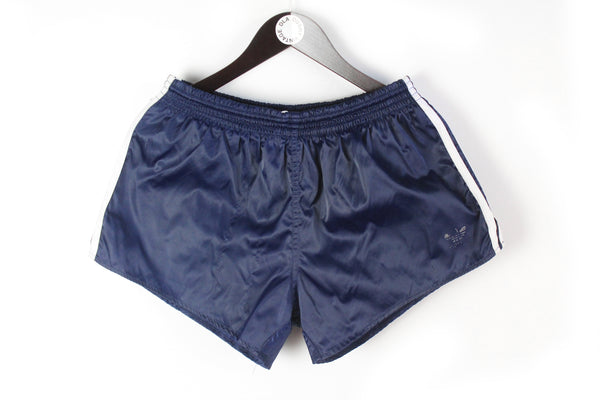 Vintage Adidas Shorts Large / XLarge classic navy blue 90's style sportswear