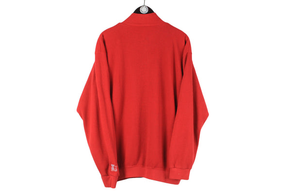 Vintage Chicago Bulls Starter Sweatshirt 1/4 Zip Large