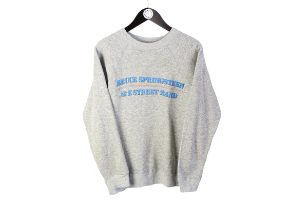 Vintage Bruce Springsteen "Born In The USA" Tour 1985/86 Sweatshirt Small gray 80's legendary crewneck