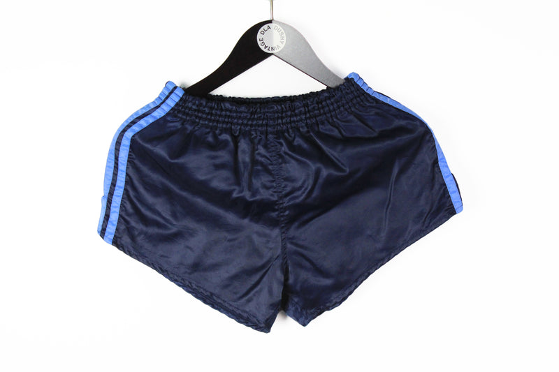 Vintage Adidas Shorts Small / Medium  navy blue made in West Germany 90s sport running shorts