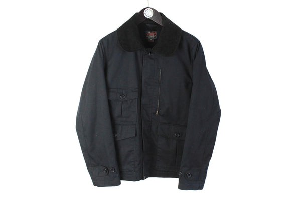 Woolrich Jacket Medium black authentic made in USA coat