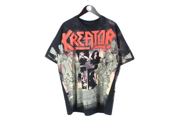 Thrash Metal Germany rock 80s Vintage Kreator T-Shirt oversize