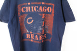 Vintage Chicago Bears Hanes T-Shirt XLarge