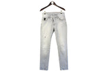 Dsquared2 Jeans Pants 46 gray authentic streetwear luxury denim trousers