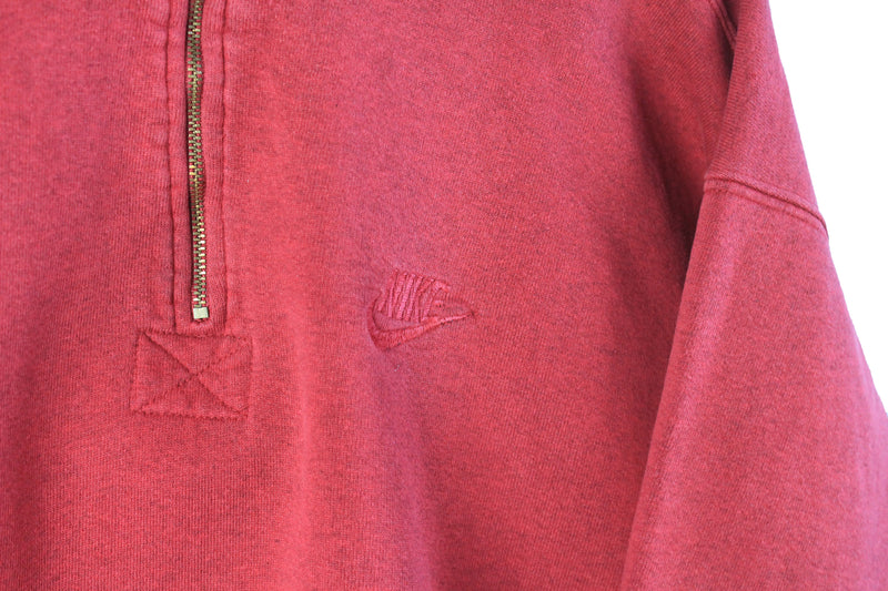 Vintage Nike Sweatshirt 1/4 Zip Large