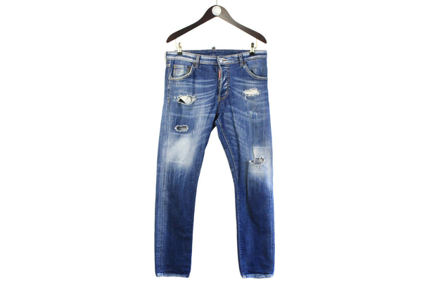 Dsquared2 Jeans 48 blue streetwear authentic luxury denim pants
