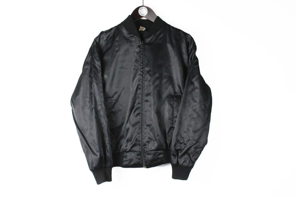 Vintage Black Panther Bomber Jacket Small