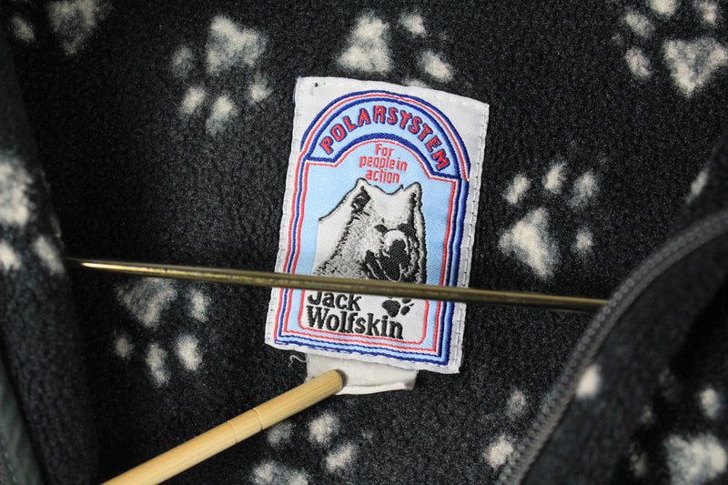 Vintage Jack Wolfskin Fleece Half Zip Medium