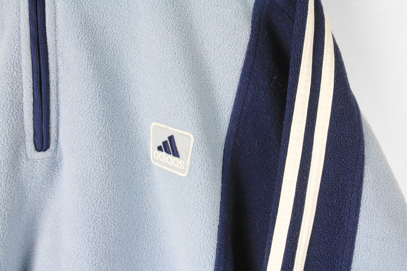 Vintage Adidas Fleece 1/4 Zip XLarge