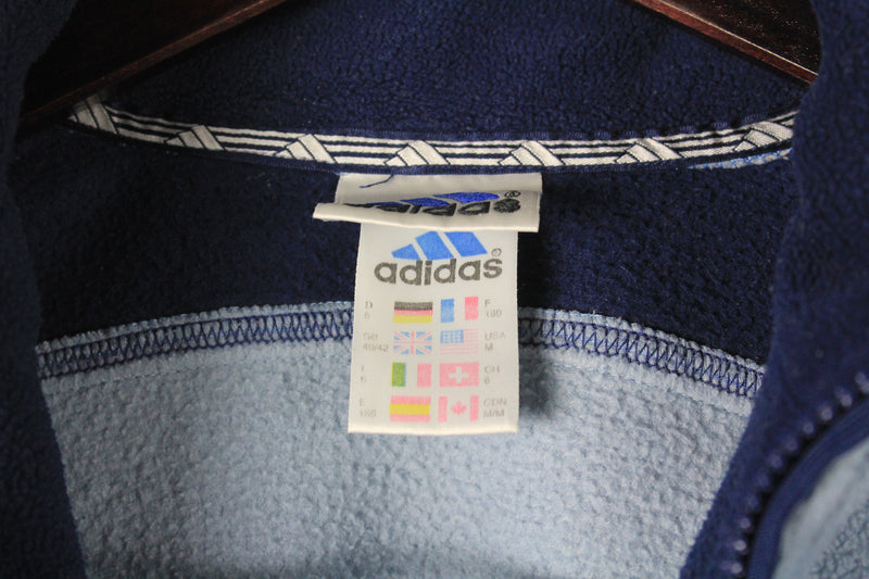 Vintage Adidas Fleece 1/4 Zip XLarge