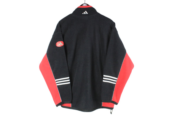 Vintage Adidas Fleece 1/4 Zip Small / Medium