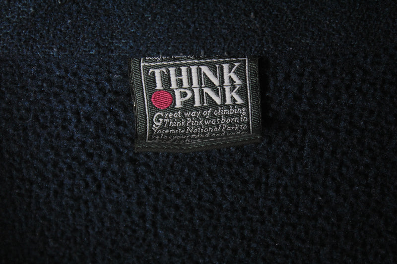 Vintage Think Pink Fleece 1/4 Zip Women's Medium