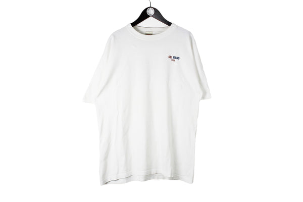 Vintage Levi's T-Shirt XLarge white 501 big logo cotton retro tee 90s