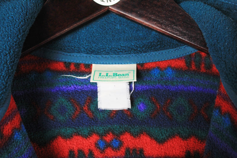 Vintage L.L.Bean Fleece Full Zip Small