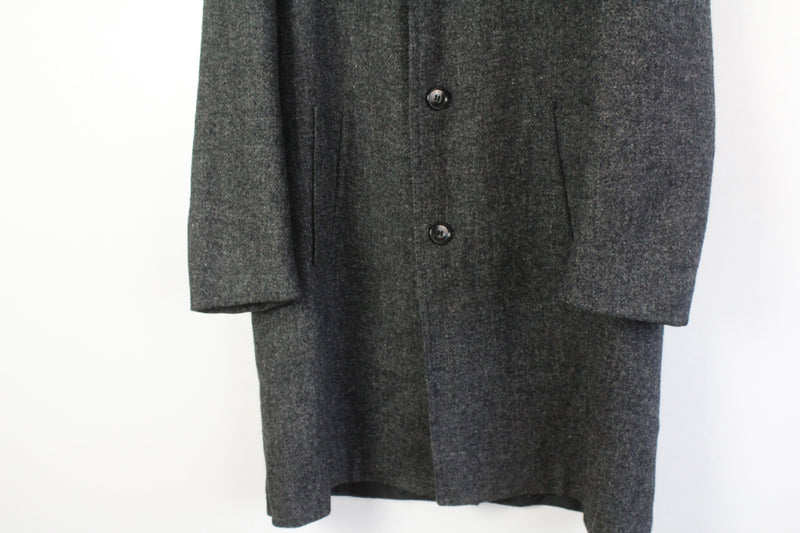 Vintage Harris Tweed Coat Large