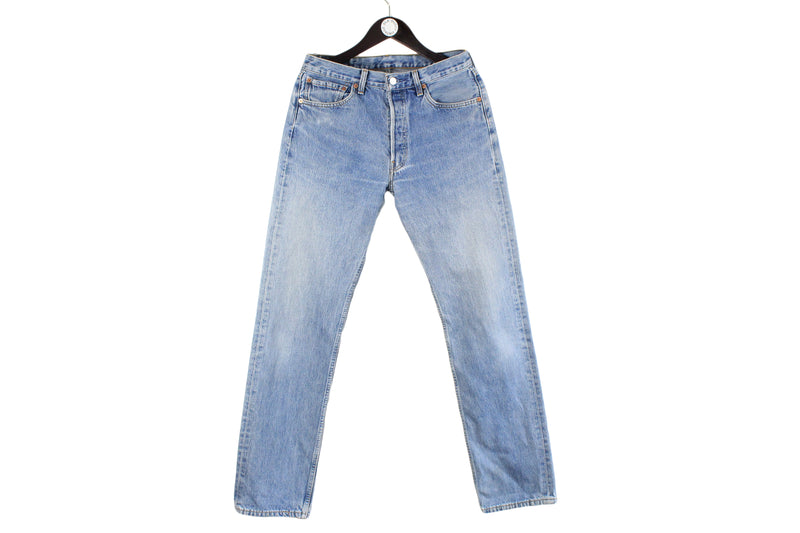 Vintage Levi's 501 Jeans W 32 L 34 blue 90's denim pants USA 