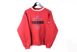 Vintage Sweatshirt Small Tournoi Sport Team 80s sport style 80s jumper