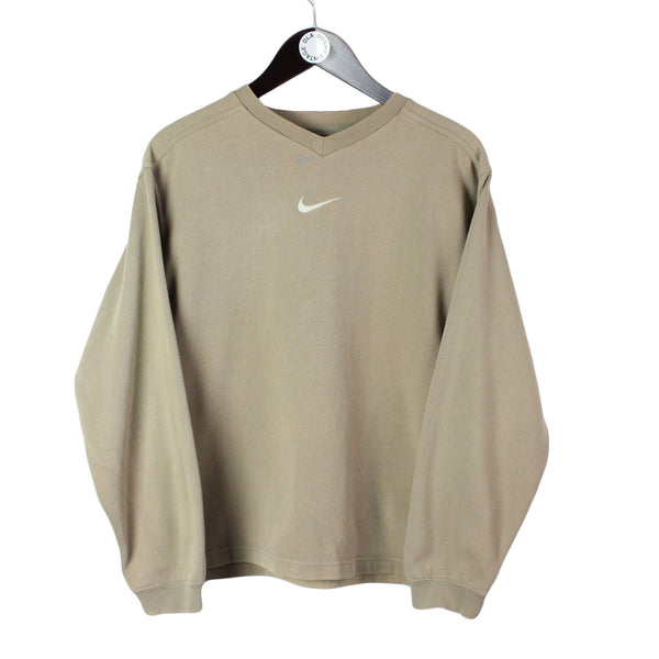 retro beige nike sweatshirt