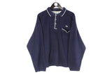 Vintage Lacoste Sweatshirt Large collared jumper sport style 90s 