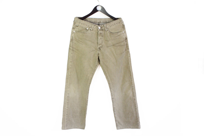 Vintage Levis 508 Corduroy Pants W 30 L 32 brown rare 90's style trousers