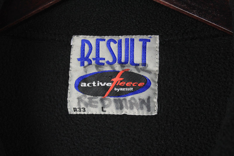 Vintage Castrol Racing Fleece 1/4 Zip Large