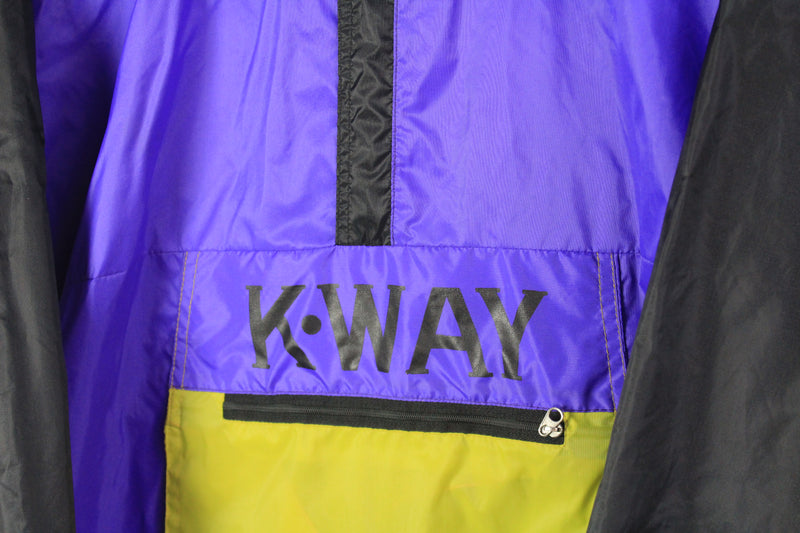 Vintage K-Way Raincoat Jacket Medium