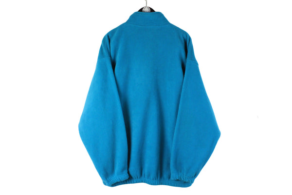 Vintage Charlotte Hornets Fleece 1/4 Zip XXLarge