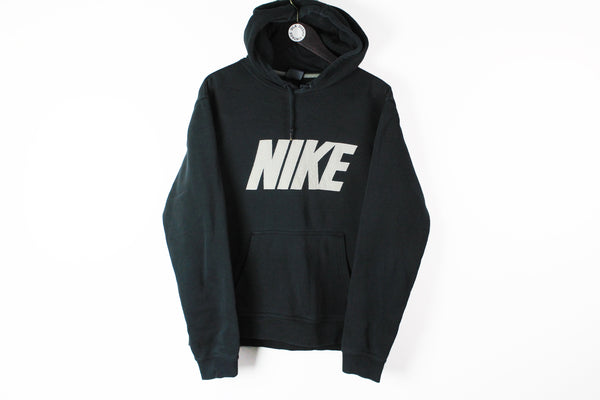 Nike Hoodie Large black big logo sport jumper