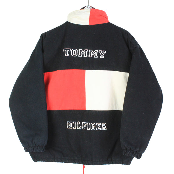 Tommy hilfiger on sale jacket big logo