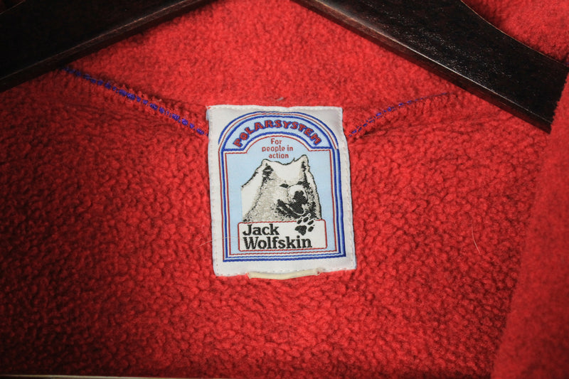 Vintage Jack Wolfskin Fleece Half Zip Small