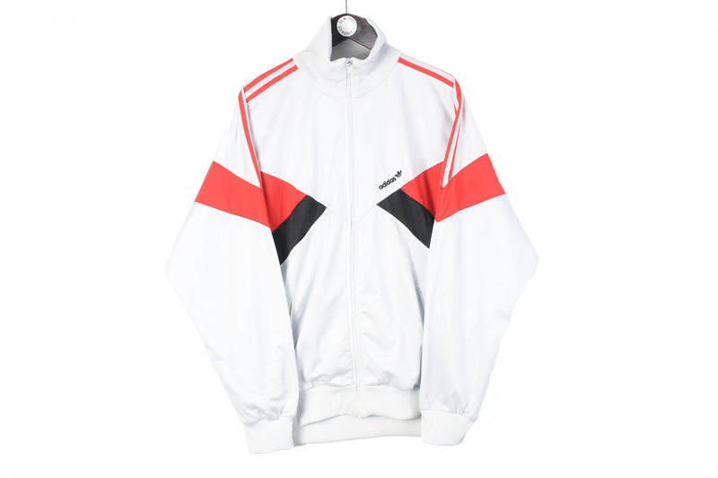 Vintage Adidas Track Jacket XLarge size men's sport suit old school 90's wear training streetwear