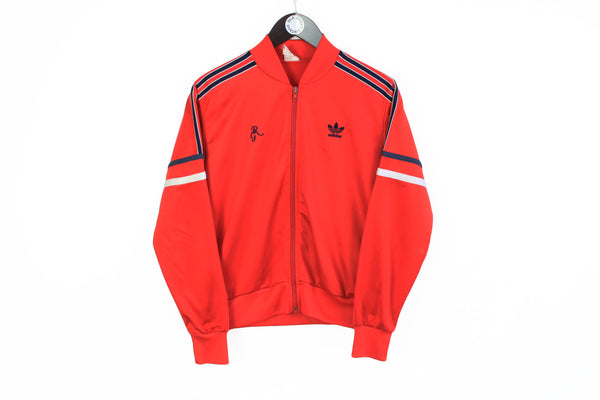 Vintage Adidas Track Jacket Small 80's Roland Garros athletic bomber windbreaker tennis jacket