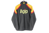 Vintage Agip Fleece 1/4 Zip Small