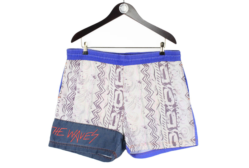 Vintage Adidas Swimming Shorts XLarge the waves 90s surfing collection sport style shorts