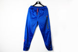Vintage Reebok Track Pants Medium / Large blue 90s sport athletic trousers