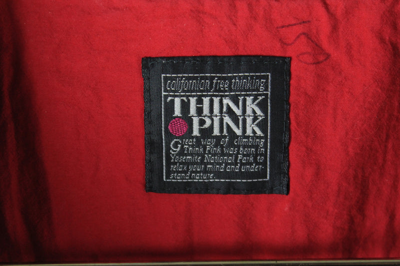 Vintage Think Pink Fleece Half Zip Medium