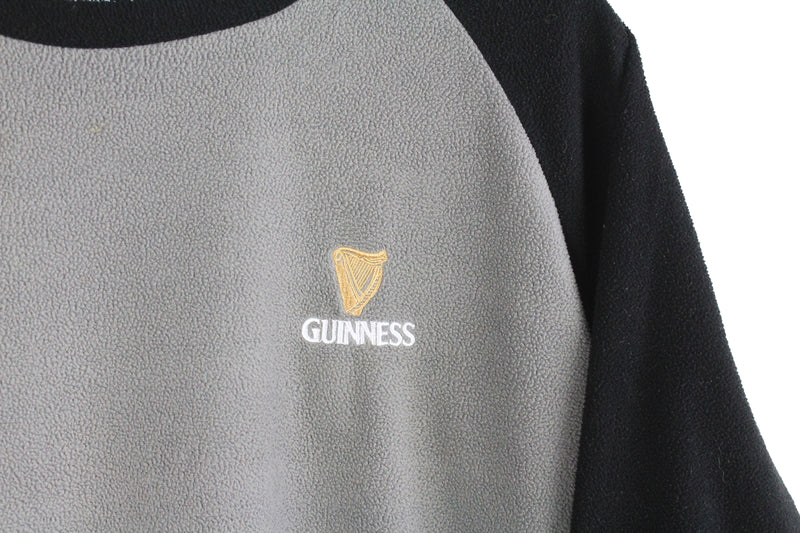 Vintage Guinness Fleece Sweatshirt Medium