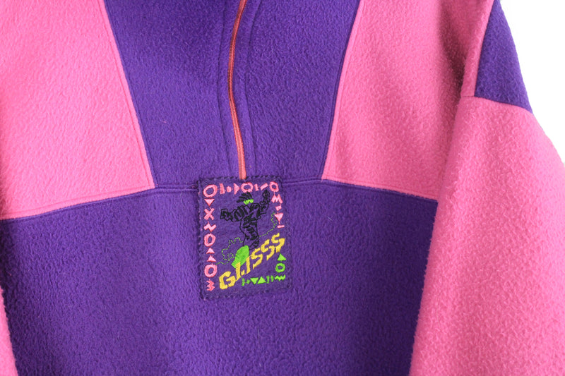 Vintage Fleece 1/4 Zip Medium