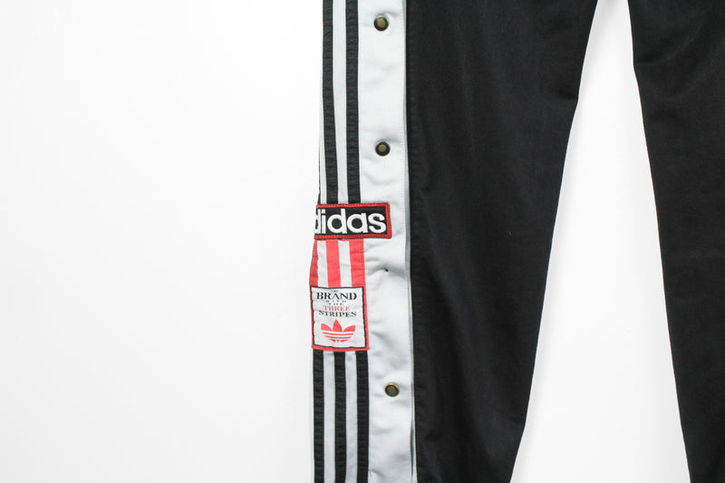 Vintage Adidas Snap Buttons Track Pants Small