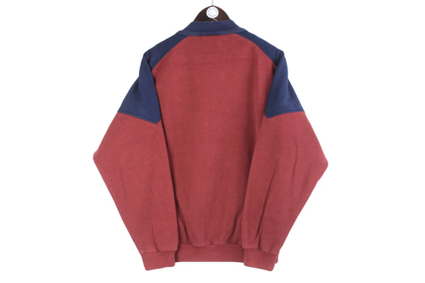 Vintage Adidas Sweatshirt Full Zip Medium / Large