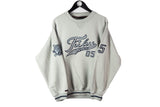 Vintage Fubu Sweatshirt Large 90s hip hop retro music rap crewneck