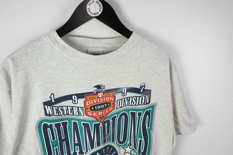 Vintage Seattle Mariners 1997 Champions Season T-Shirt Large