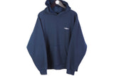 Vintage Umbro Hoodie XLarge navy blue hooded 90's jumper sport style oversized 
